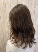 ピンクベージュカラー