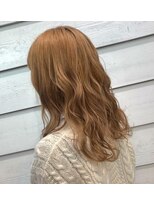 ニューラインギンザ(New-Line 銀座)&nbsp;《New-Line 代表YUTAKA》オレンジカラーブロンド髪質改善