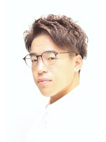 ヘアーアンドグルーミング ヨシザワインク(HAIR&GROOMING YOSHIZAWA Inc.) 20代30代/アップバング/メンズショート/根元立ち上げパーマ