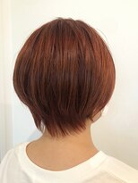 アドラーブル 長岡リップス旭岡店(adorable)&nbsp;20代30代40代小顔見せブラウンカラー丸みナチュラルショート