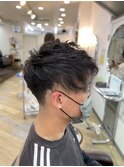 ツイストスパイラル×フェードカット【希望が丘/Be-1】