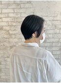 【un.cocon 吉祥寺】大人可愛い　ショート　ひし形ライン♪