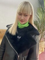 フィン(fin,)&nbsp;fin,/くびれヘア/似合わせカット/デザインカラー/ツートンカラー