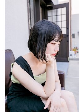 ヘアールームキュー(HAIR ROOM quu+) 夏ボブ