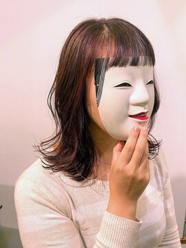 コマ(coma) ローレイヤーロブ_ラベンダー