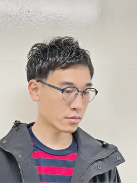ヨシザワインク ハコザキ 水天宮前 日本橋人形町(YOSHIZAWA Inc.HAKOZAKI) 【30代40代】ツーブロ無造作アップバンクショート
