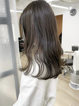 イコ 表参道原宿(ico) オリーブグレージュ イルミナカラー オリーブカラー