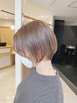 チェレ アズーリ 狭山店(Chere azuri)&nbsp;30代40代ショートカット/ベージュピンク/スッキリショート