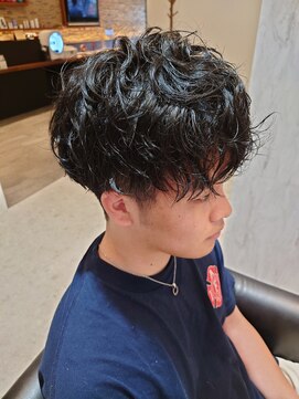 パシフィックダズールコパン(Pacific Dazzle copain) 神戸メンズツイストスパイラル　波巻き　シークレットパーマ