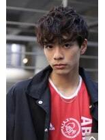 アントワープトーキョー(antwerp TOKYO)&nbsp;波巻きツイストスパイラルパーマメンズパーマ白髪染めハイライト