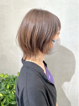 ロンドエニカ 大宮(Lond enika) くびれマッシュウルフ×ヘルシーベージュ