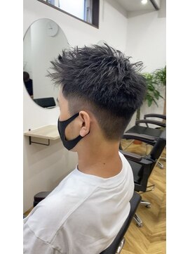 グリーン 登戸(green) 【YOSHI】スパイキーショート×フェード