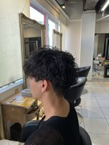 アイズ 海老名(AIZU) ツイストスパイラルパーマ 波巻きパーマ メンズパーマ