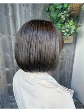 オネスト 八柱店(onest) 黒髪/グレーベージュ/レイヤーロング/前髪パーマ