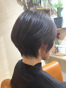 ヌン(nun) 似合わせショート×お洒落白髪染め×トリートメント