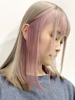 ウィコ 新宿(WICO)&nbsp;beige×design Pink [新宿駅/切りっぱなしボブ/エアリーロング]