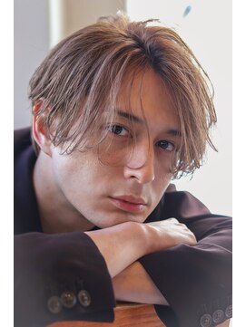 オーシャントーキョー サニー 原宿(OCEAN TOKYO Sunny) 毛流れニュアンスパーマセンターパートカルマパーマ韓流