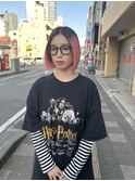 ミニボブ×デザインカラー