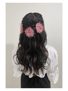 セットサロン ココ ＊ハーフフルールヘア＊