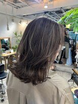 ロア インターナショナル 新宿店(LoA International)&nbsp;【LoA】シークレットハイライトグレージュバレイヤージュ