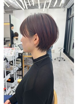 ビューナゴヤ 名駅(VIEW NAGOYA) 黒髪カタログ/ボブルフ/小顔に見せるヘア/ワンレン