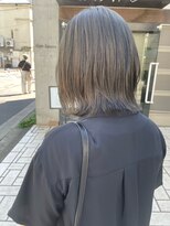 メゾンアクア 表参道(Maison ACQUA)&nbsp;◎ブリーチなし透明感カラーオリーブベージュアッシュグレージュ