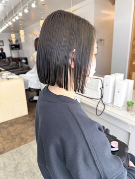 ユラギフロムユイマァル 水島店(YURAGI from YUIMARL) 30代40代50代ボブ髪質改善トリートメント脱白髪染め