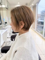 ハピネス 西大寺店(Happiness) ショートカット×ひし形ショートボブ×髪質改善30代40代50代