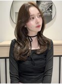 韓国ヘア/レイヤーカット/縮毛矯正/髪質改善/前髪顔まわりカット