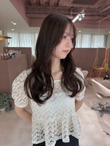 カルパ(calpa)&nbsp;ココアブラウン　似合わせ顔まわりカット