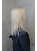 縮毛矯正していても叶うハイトーンカラー