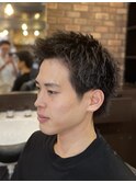 刈り上げないスパイキーショート