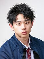 オーシャントーキョー 原宿(OCEAN TOKYO)&nbsp;黒髪スパイキーショートで爽やかに