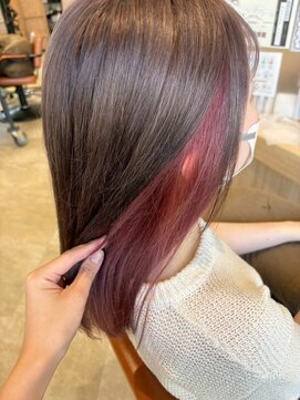 リモア(limore) インナーカラーRED