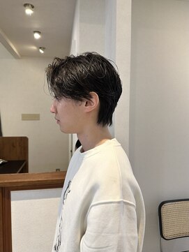 ケシキ大名(keshiki) センターパートゆるパーマ/keshiki大名YUKI