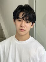 クロト(Clotho)&nbsp;センターパート/波巻きツイストスパイラルメンズカットパーマ