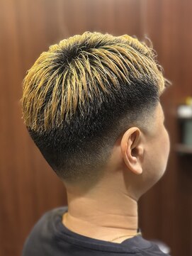 ヒロギンザ 池袋 サンシャイン通り店(HIRO GINZA) ブロンド×スキンフェード