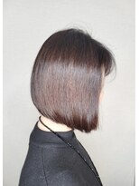 松本平太郎美容室 国立店 40代50代60代×前下がりディスコネボブ×イノアカラー