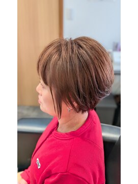 セブンエイト(7eight) ショート　ビフォアアフター