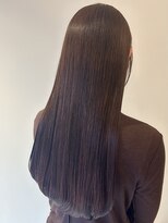 シエル ドゥ サワ(ciel de SAWA)&nbsp;韓国風ツヤ髪ロング暗髪ショコラブラウン