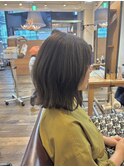 @fuchi_kuchi.okada［豊中,髪質改善/オリーブグレージュ/暗髪]