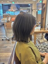 フーチー クーチー アマティー 豊中店(FUCHI KUCHI amati)&nbsp;@fuchi_kuchi.okada［豊中,髪質改善/オリーブグレージュ/暗髪]