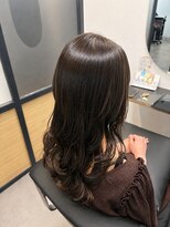 レト 梅田店(LETO)&nbsp;たっぷりレイヤー×艶ブラウンカラー