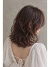 【石井限定】カット+選べるパーマ+ケアカラー+高保湿Tr (補強剤込み)  ￥24000