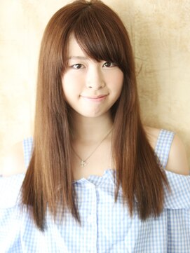 リノヘア プラス 関内店(RINO hair+) RINO関内店 清楚な美人ストレートスタイル