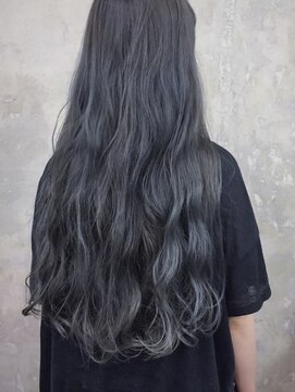 サル(saru) ☆プラチナグレー☆ イルミナカラー♪