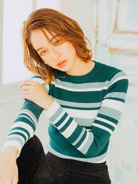 プロデュース 相模原店(Produce) くせ毛風☆伸ばしかけ☆イルミナカラー