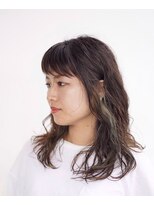 サロン マーニ(salon m ni)&nbsp;インナーカラー/パーマ/ミディアム