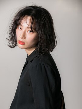 カッファ 東銀座(CUFFA) 【CUFFA】韓国ヘアシースルーバングタンバルモリ東銀座築地