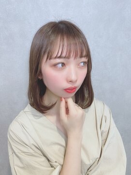 ローウェ 青山 表参道(Louwe) 艶サラナチュラルストレートボブ